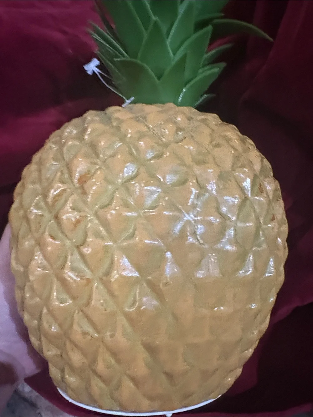 Target Hyde & Eek 2021 Pineapple Light Up Skull Indoor Decor New Without Tags